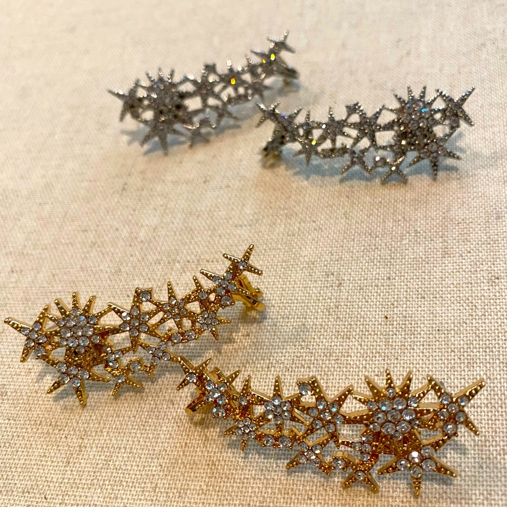 Statement Rhinestone Earring - image 1